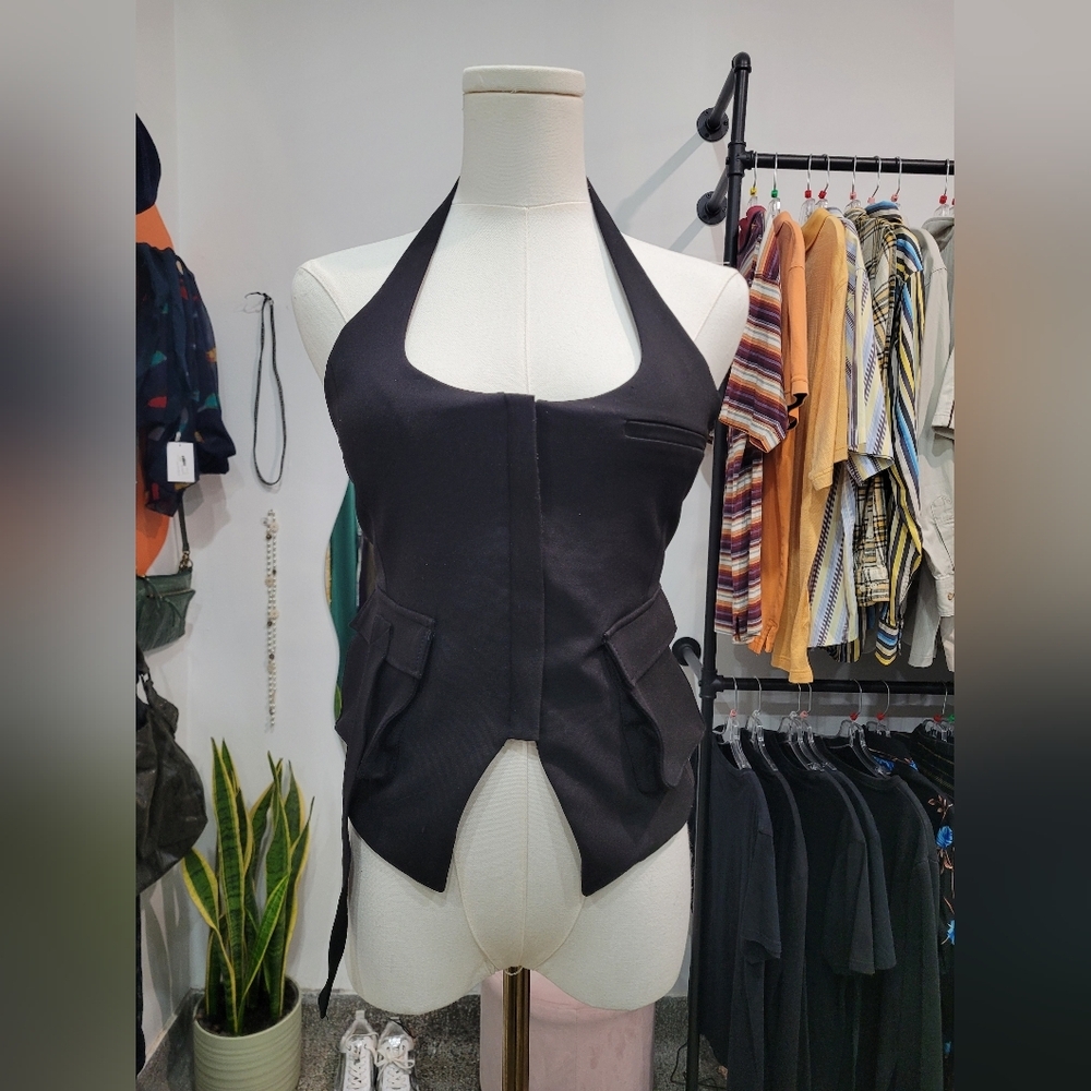 Zara Elegant Black Top